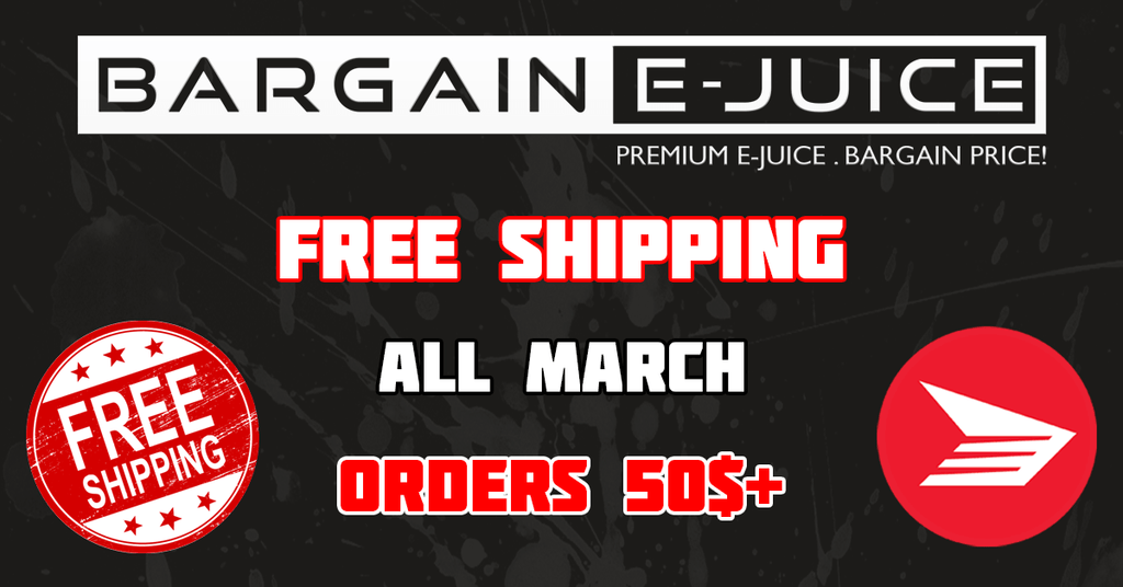 Free Shipping in March on orders 50$+