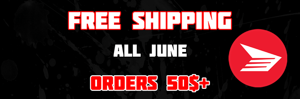 Free Shipping all June!