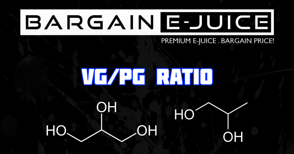Which VG/PG Ratio to choose for your e-liquid?