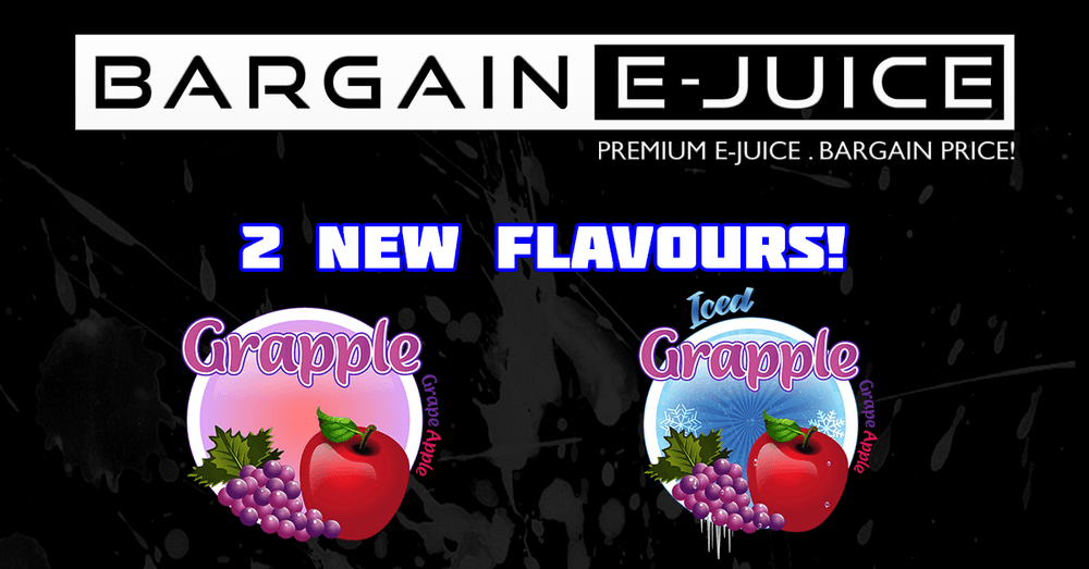 New Custom Flavours: Grapple & Grapple Iced!