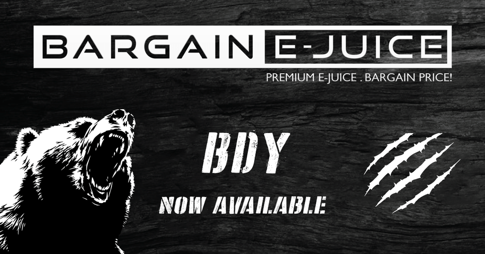 BDY E-Liquids now available!
