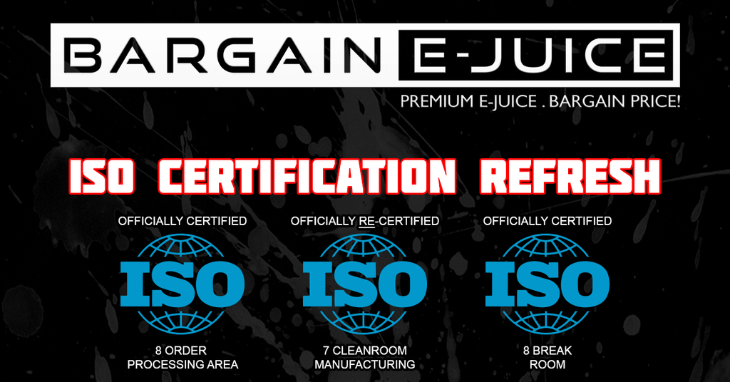 ISO Certification refresh!