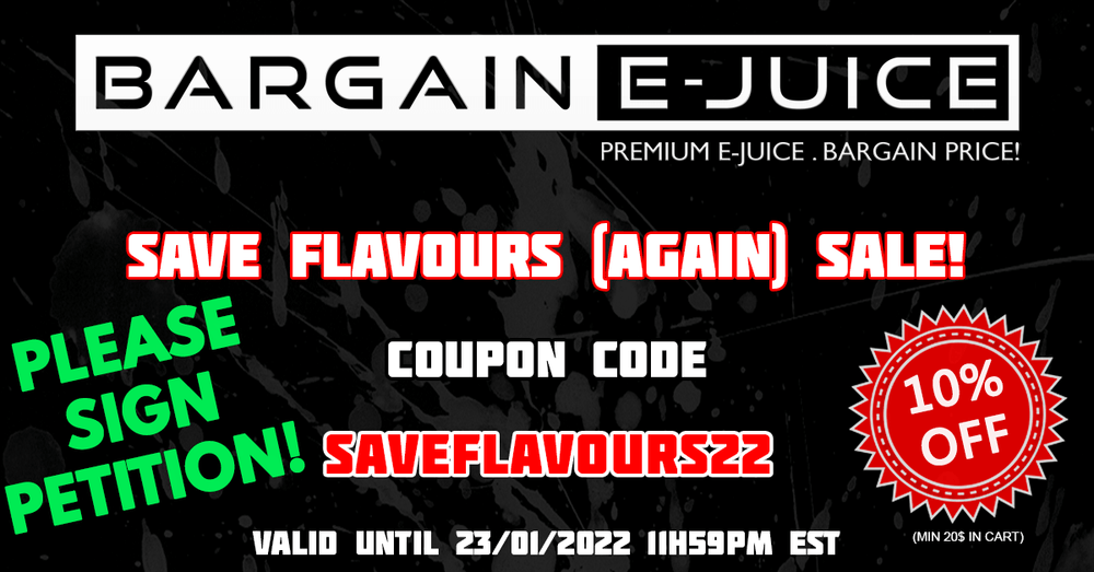 Save The Flavours (AGAIN!) Sale!