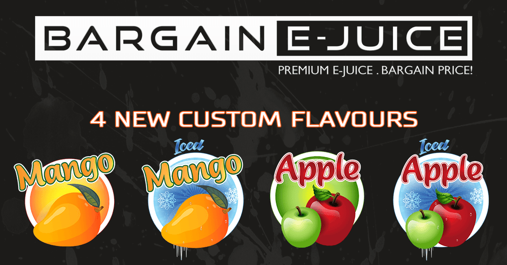 4 New Premium Custom flavours!