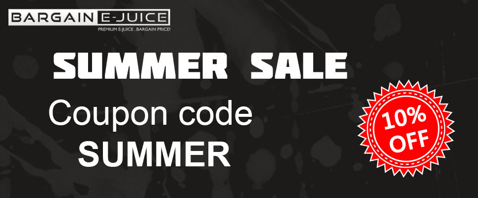 Bargain E-Juice Summer Sale