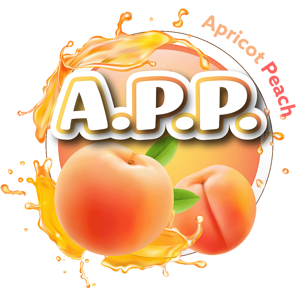A.P.P (APricot Peach) 60/120ml (Custom Ratio/Shot/Salt Nic)