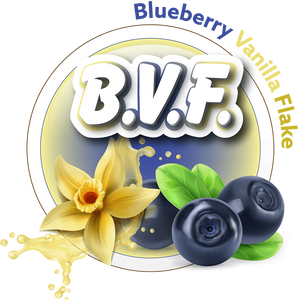 B.V.F (Blueberry Vanilla Flake) 60ml/120ml