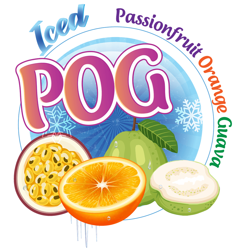 P.O.G. (Passionfruit Orange Guava) Iced 60/120ml