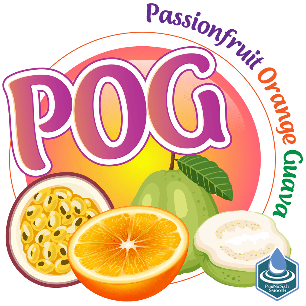P.O.G. (Passionfruit Orange Guava) (60ml Salt Nic)
