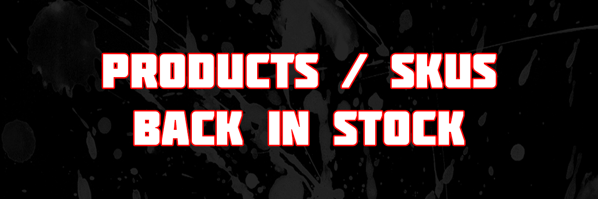 Missing Products/SKUs Back In Stock!