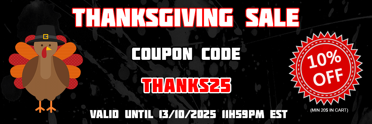 2025 Thanksgiving Sale! 2025 Thanksgiving Sale!