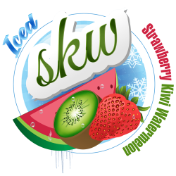 S.K.W (Strawberry Kiwi Watermelon) Iced 60/120ml S.K.W (Strawberry Kiwi Watermelon) Iced 60/120ml