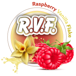 R.V.F (Raspberry Vanilla Flake) 60/120ml R.V.F (Raspberry Vanilla Flake) 60/120ml